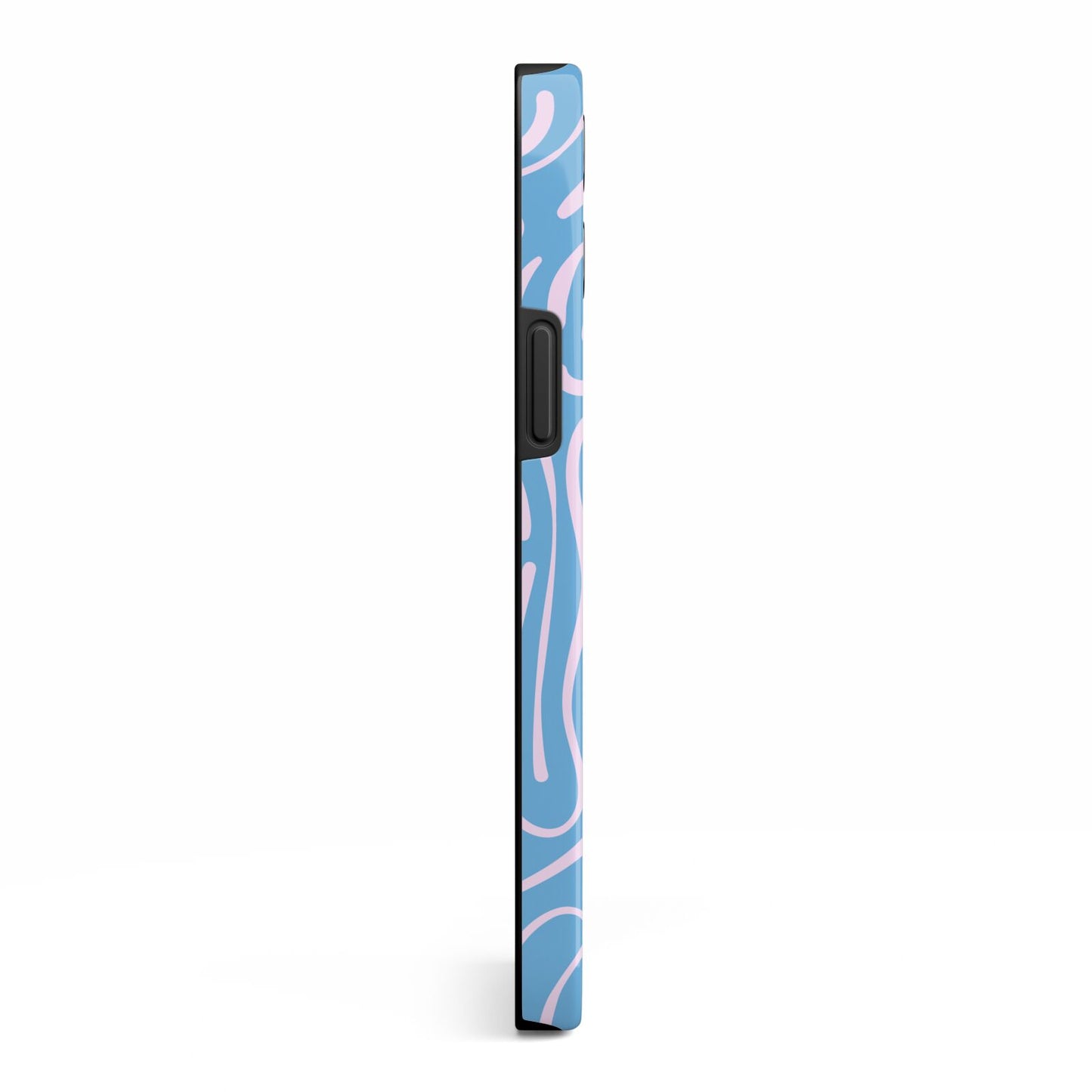 Abstract Ocean Pattern iPhone 13 Pro Max Side Image 3D Tough Case