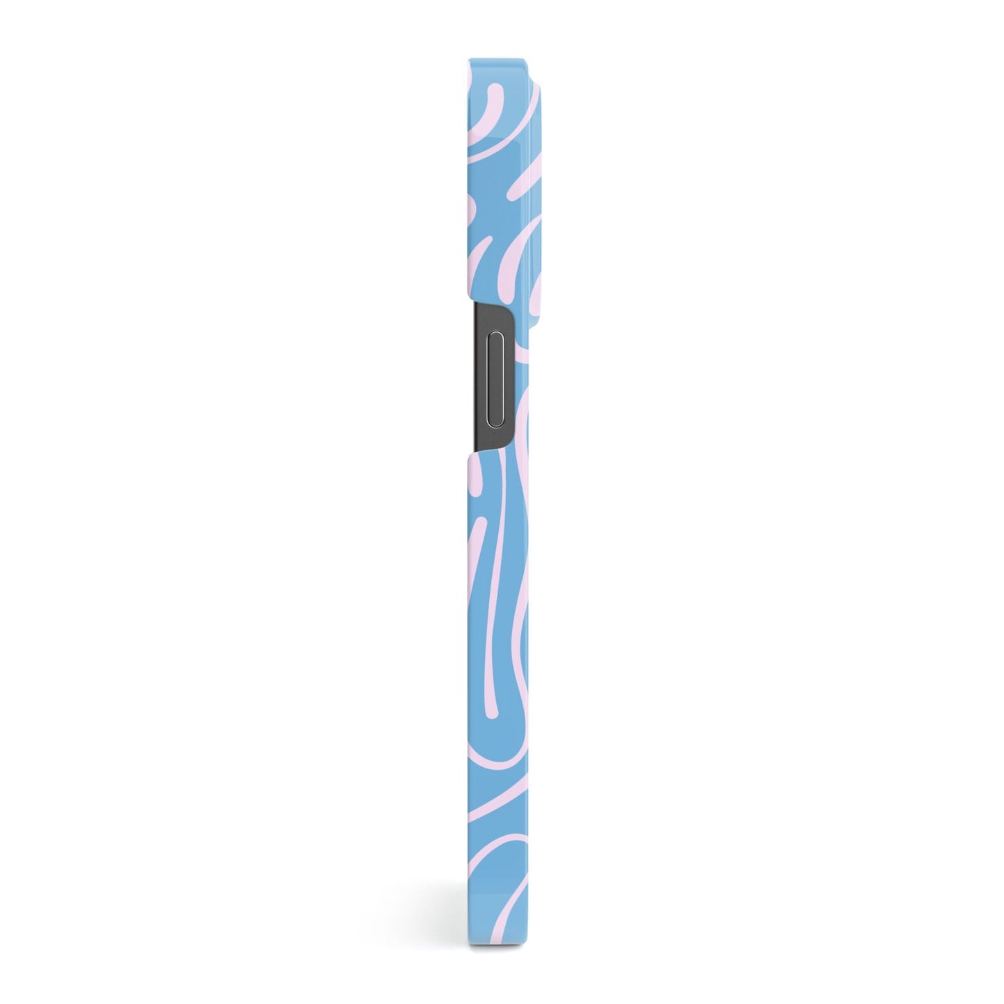 Abstract Ocean Pattern iPhone 13 Pro Side Image 3D Snap Case
