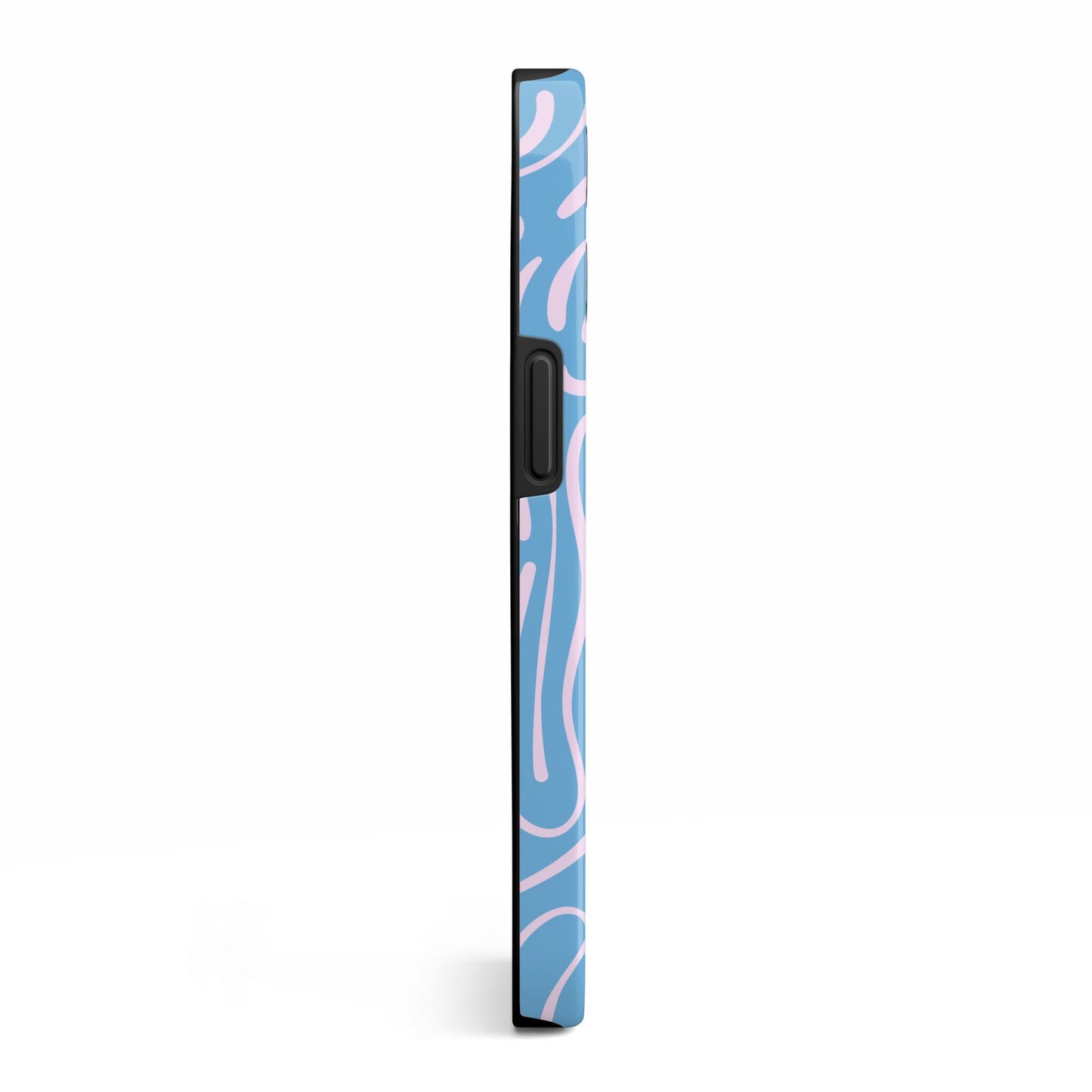 Abstract Ocean Pattern iPhone 13 Pro Side Image 3D Tough Case