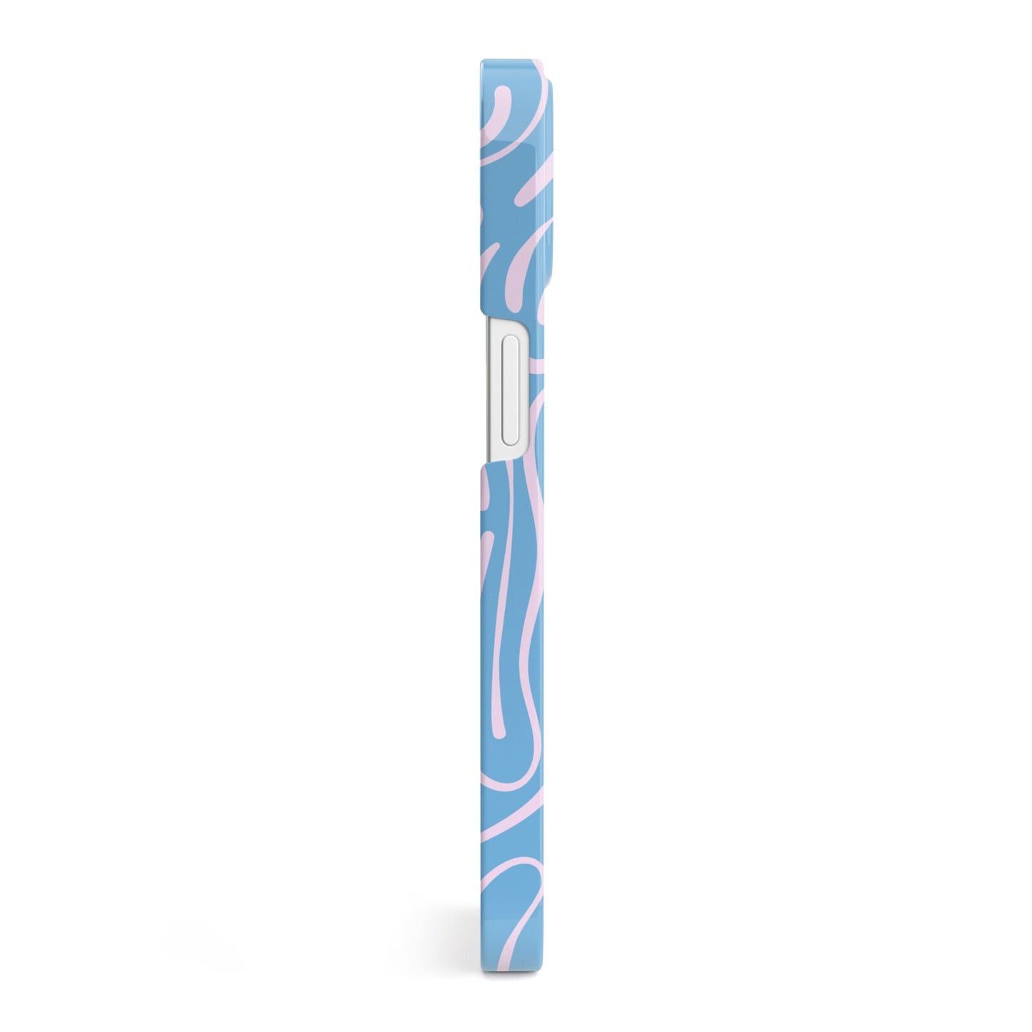 Abstract Ocean Pattern iPhone 13 Side Image 3D Snap Case