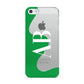 Abstract Personalised Initials Apple iPhone 5 Case