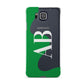 Abstract Personalised Initials Samsung Galaxy Alpha Case