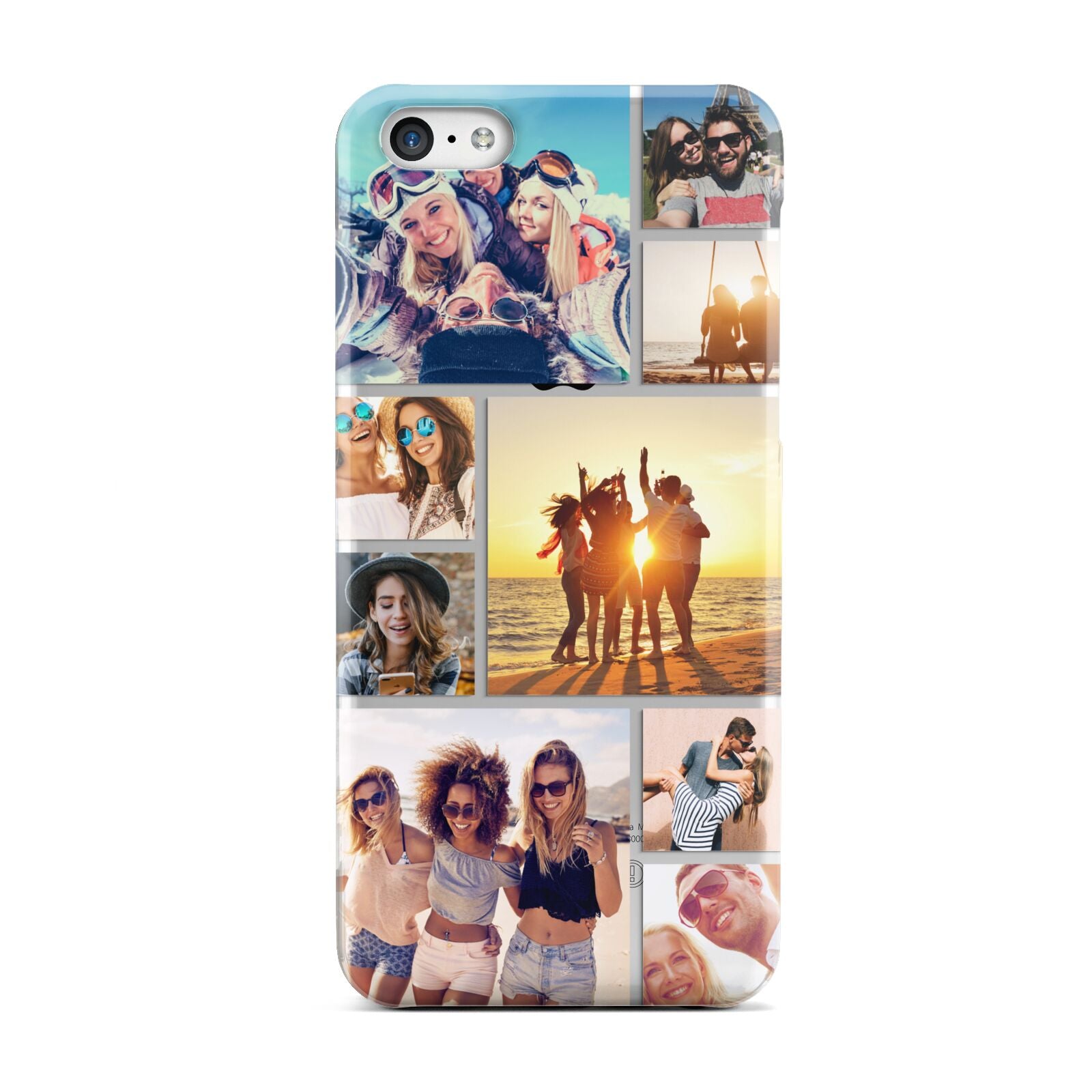 Abstract Photo Collage Upload Apple iPhone 5c Case