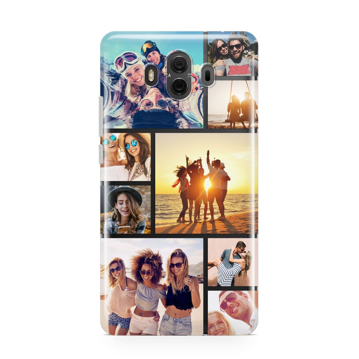 Abstract Photo Collage Upload Huawei Mate 10 Protective Phone Case