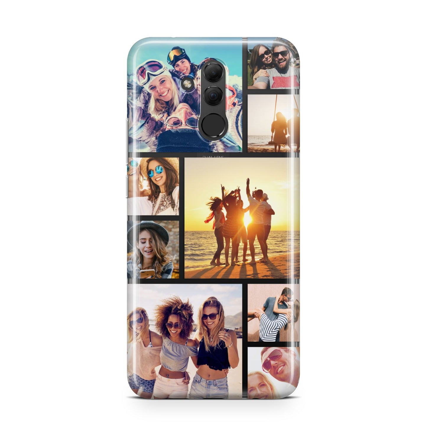 Abstract Photo Collage Upload Huawei Mate 20 Lite