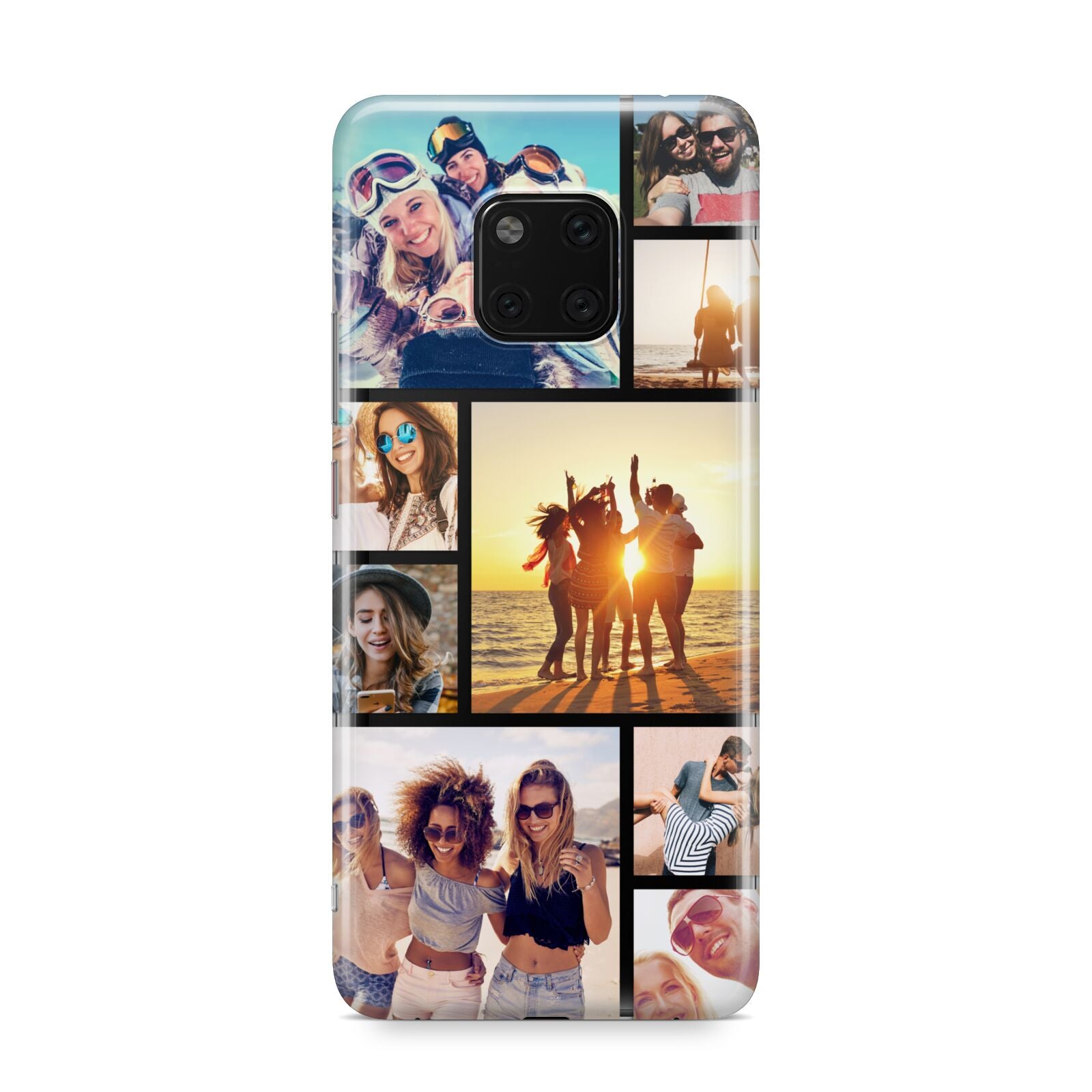 Abstract Photo Collage Upload Huawei Mate 20 Pro Phone Case