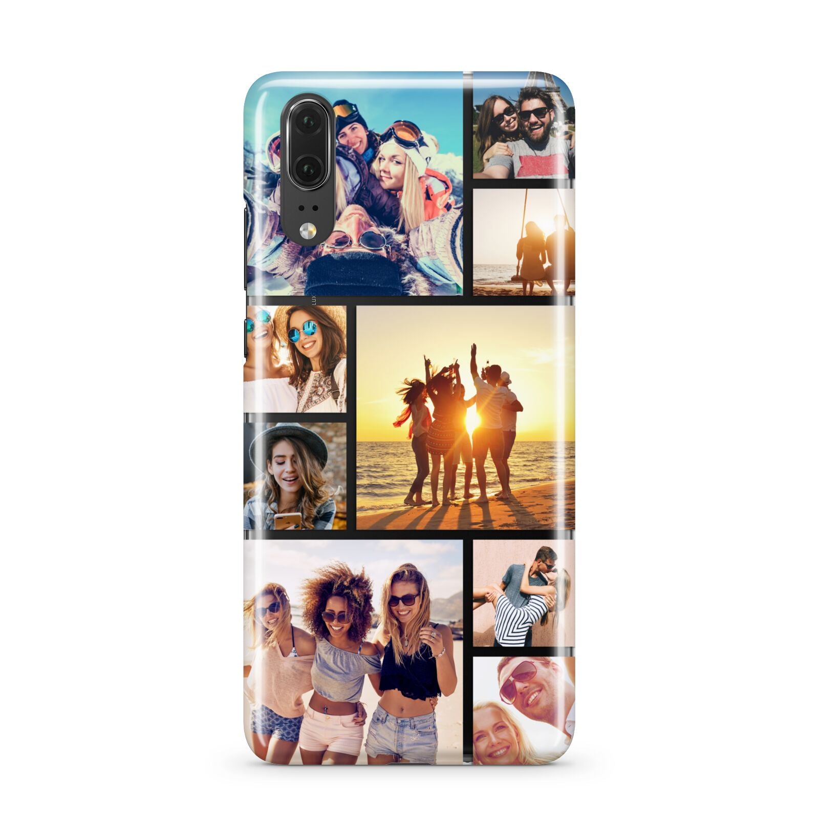 Abstract Photo Collage Upload Huawei P20 Phone Case