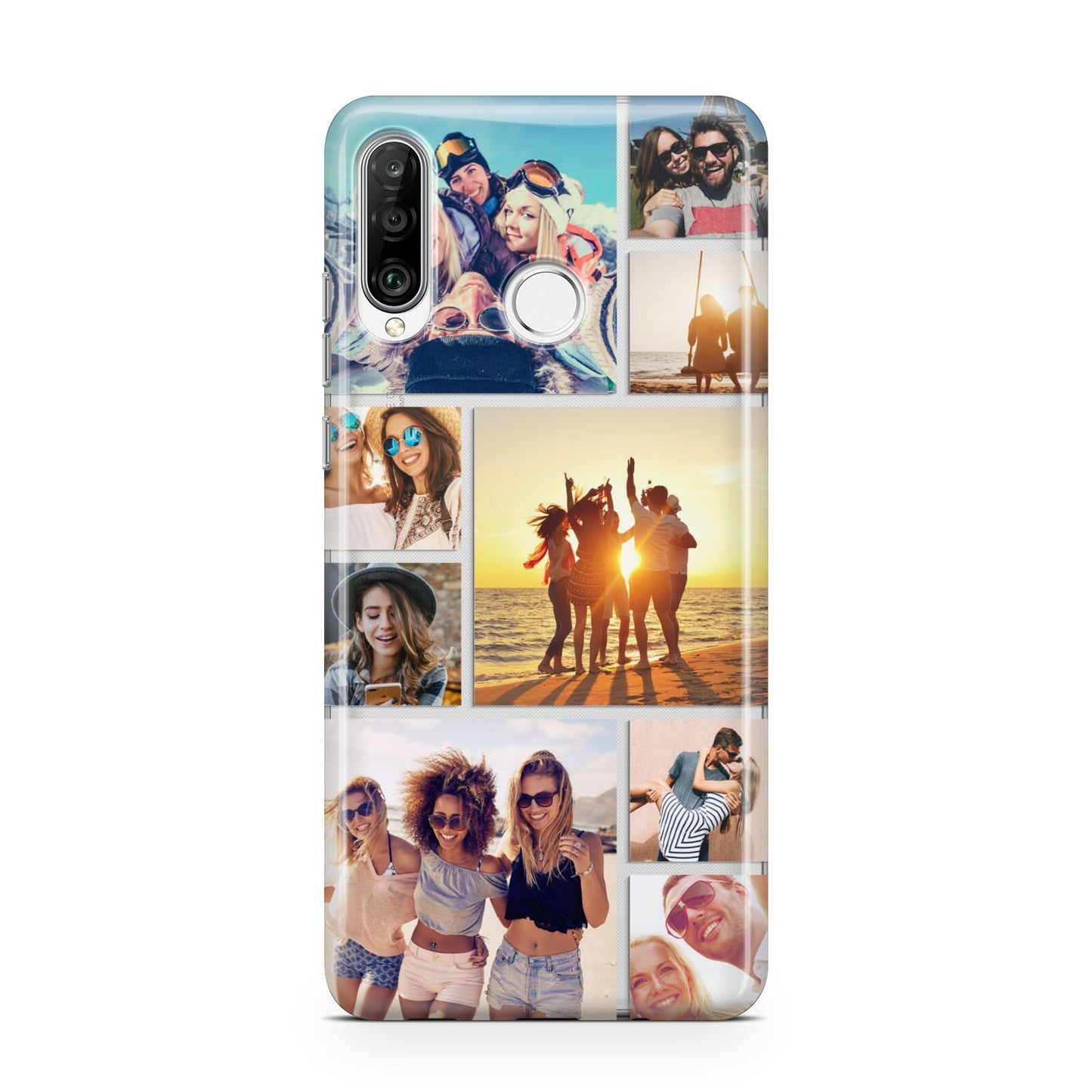 Abstract Photo Collage Upload Huawei P30 Lite Phone Case