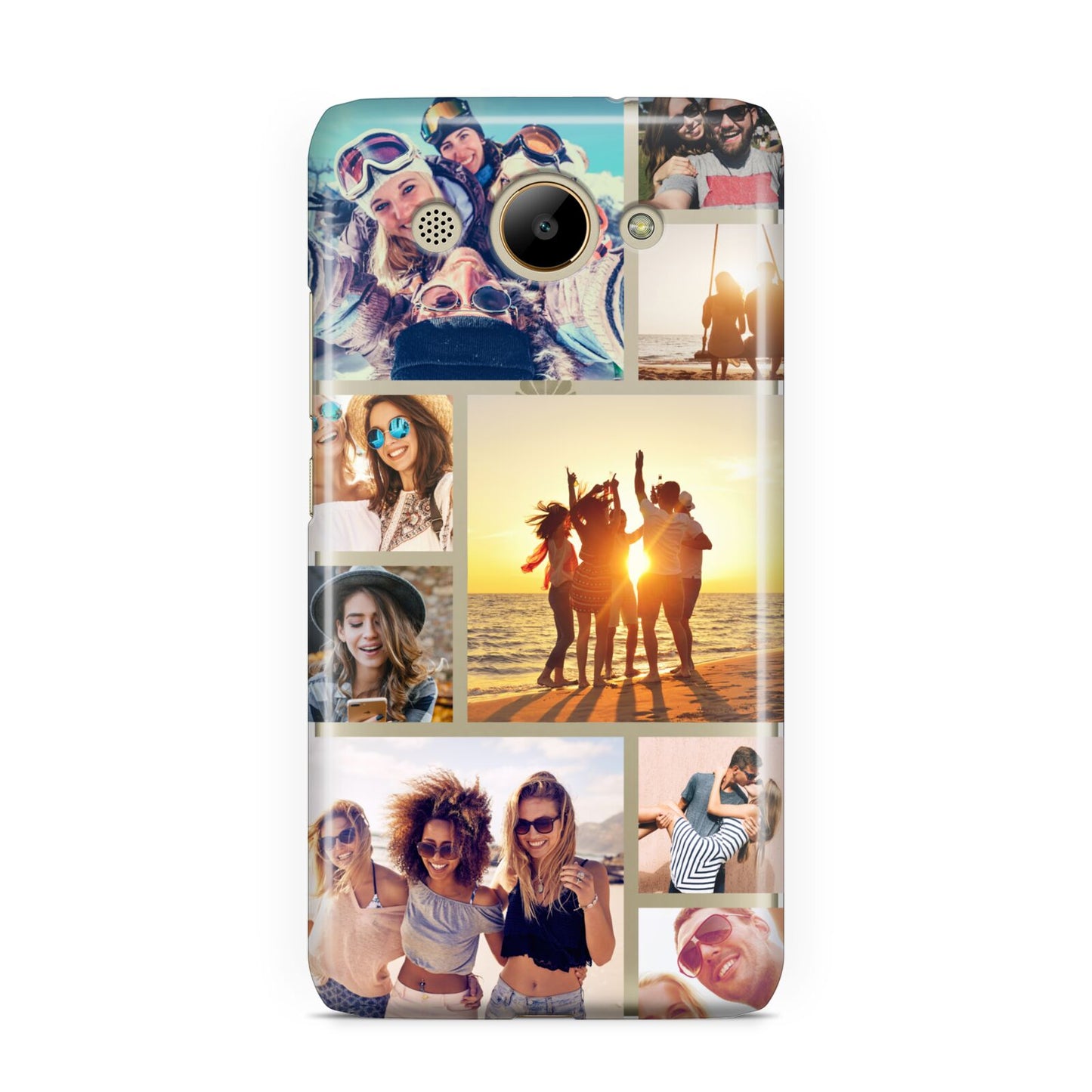 Abstract Photo Collage Upload Huawei Y3 2017