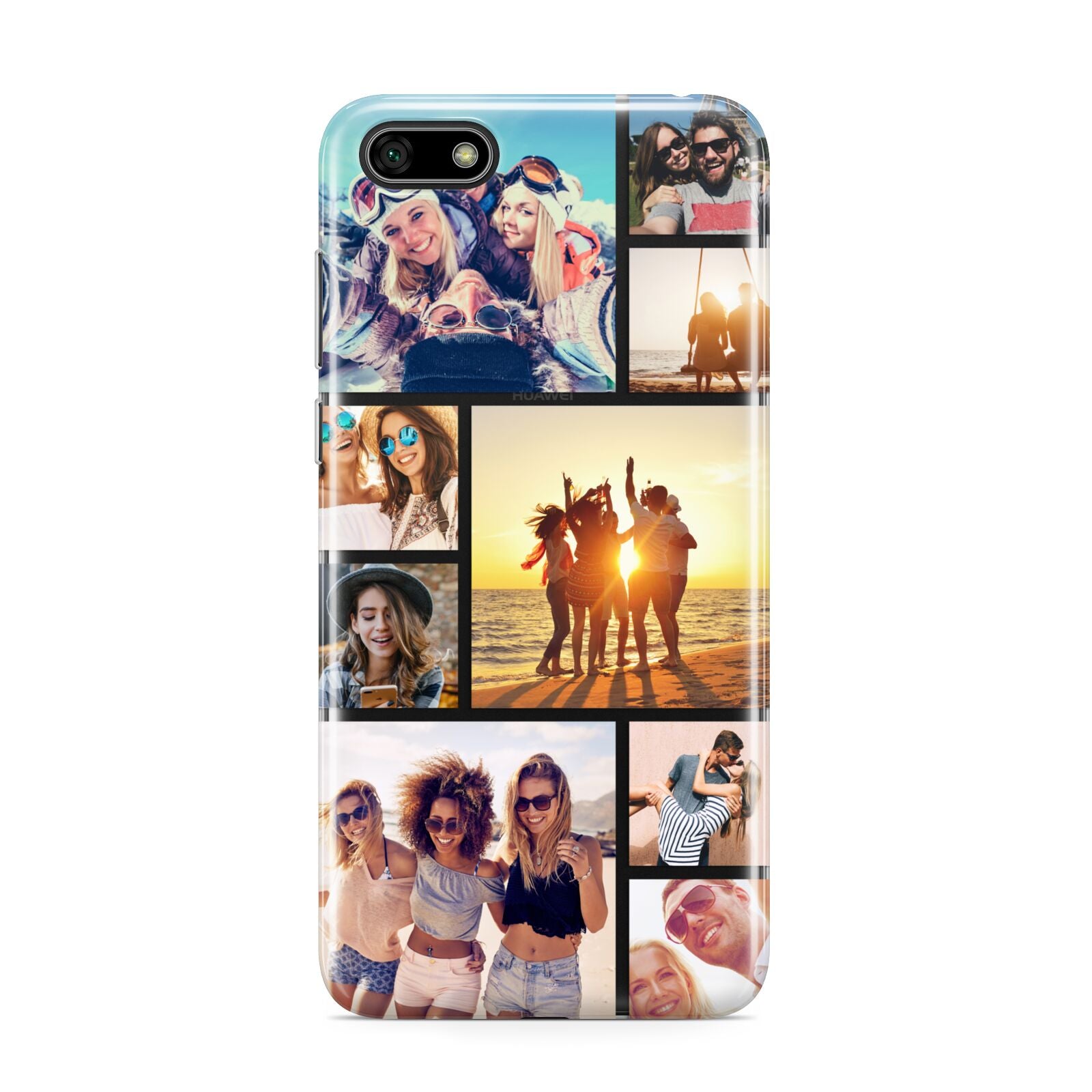 Abstract Photo Collage Upload Huawei Y5 Prime 2018 Phone Case