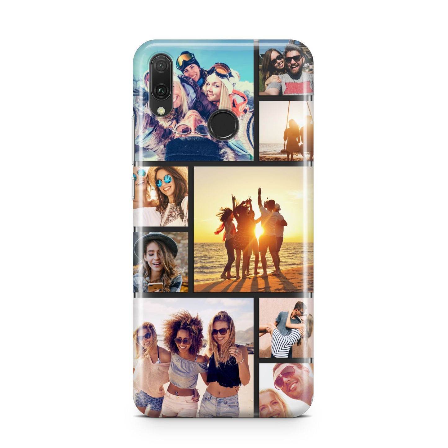 Abstract Photo Collage Upload Huawei Y9 2019