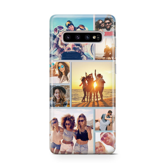 Abstract Photo Collage Upload Protective Samsung Galaxy Case