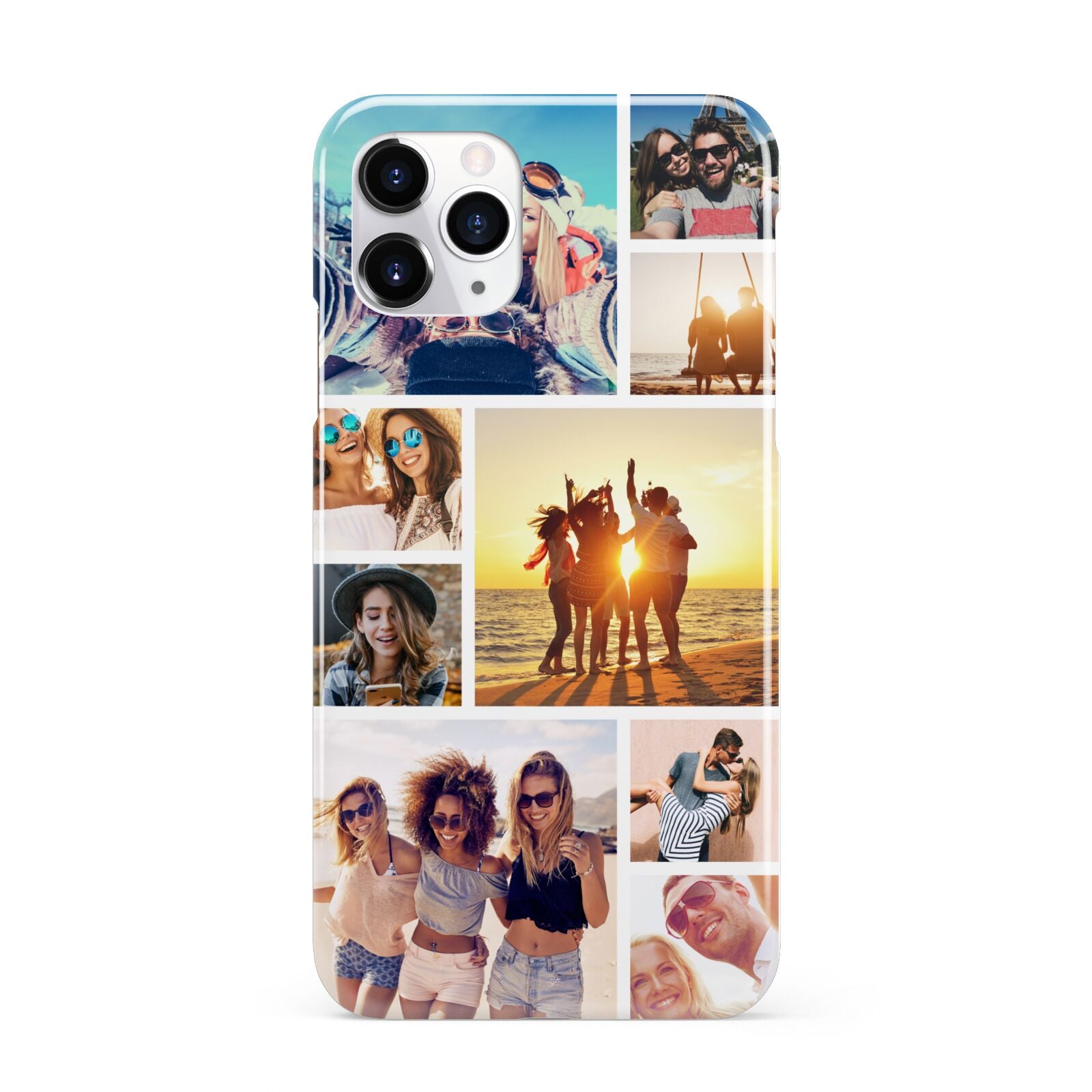 Abstract Photo Collage Upload iPhone 11 Pro 3D Snap Case