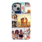 Abstract Photo Collage Upload iPhone 13 Full Wrap 3D Tough Case