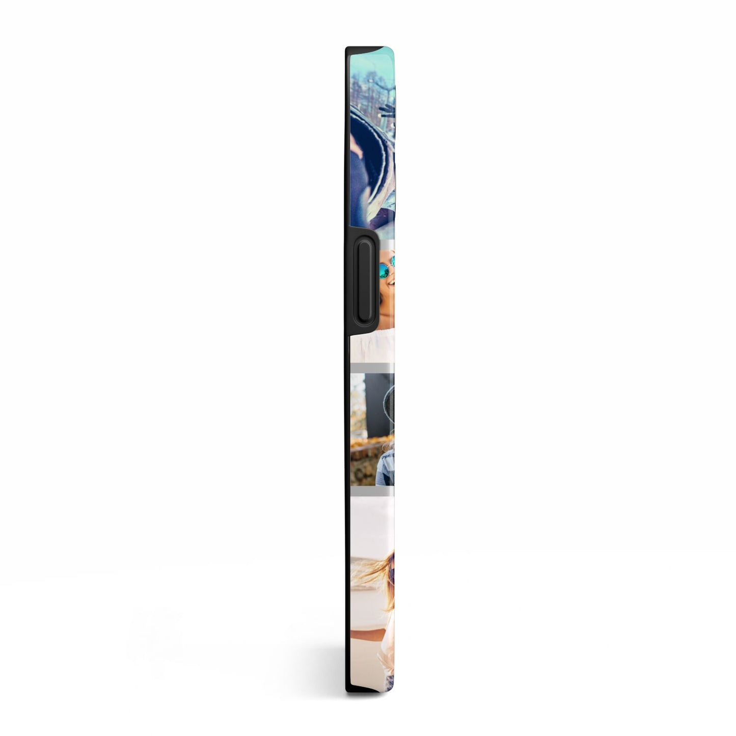 Abstract Photo Collage Upload iPhone 13 Pro Side Image 3D Tough Case