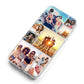 Abstract Photo Collage Upload iPhone 8 Bumper Case on Silver iPhone Alternative Image