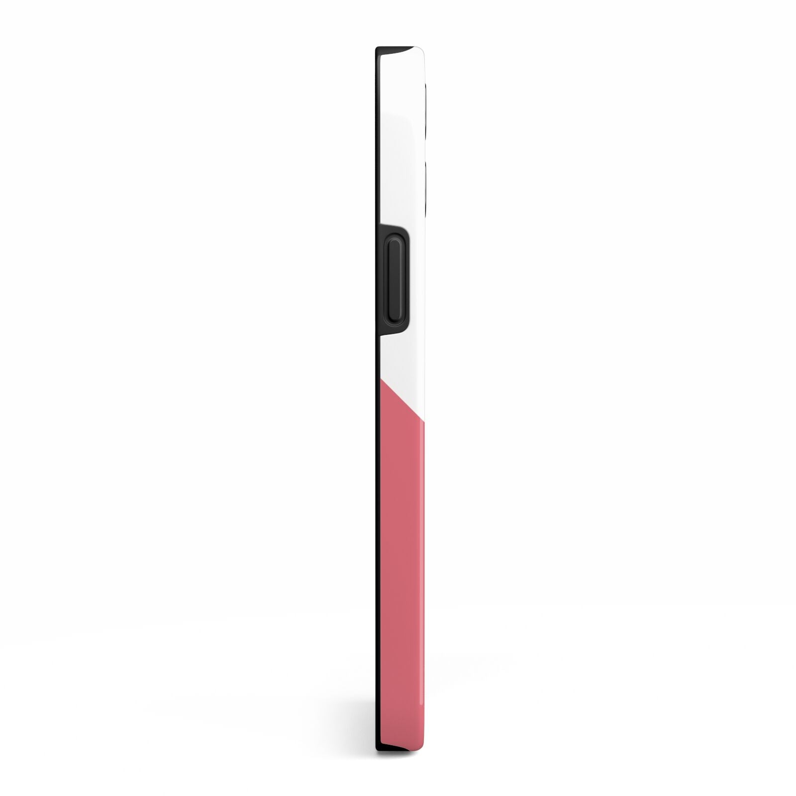 Abstract Pink Initial with Name iPhone 13 Pro Max Side Image 3D Tough Case