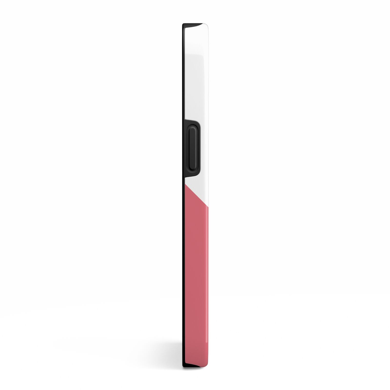 Abstract Pink Initial with Name iPhone 13 Side Image 3D Tough Case