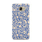 Abstract Samsung Galaxy A5 2016 Case on gold phone