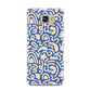 Abstract Samsung Galaxy A7 2016 Case on gold phone