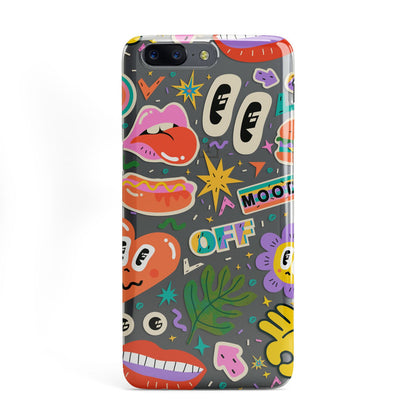 Abstract Shape Sticker OnePlus Case