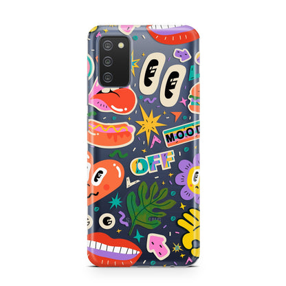 Abstract Shape Sticker Samsung A02s Case