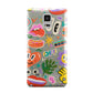 Abstract Shape Sticker Samsung Galaxy Note 4 Case