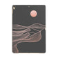 Abstract Sunset Apple iPad Gold Case