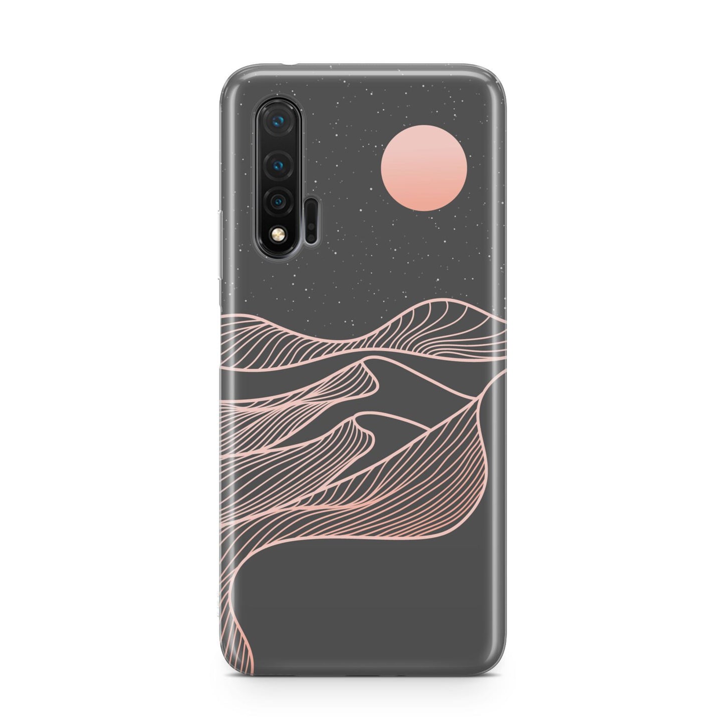 Abstract Sunset Huawei Nova 6 Phone Case