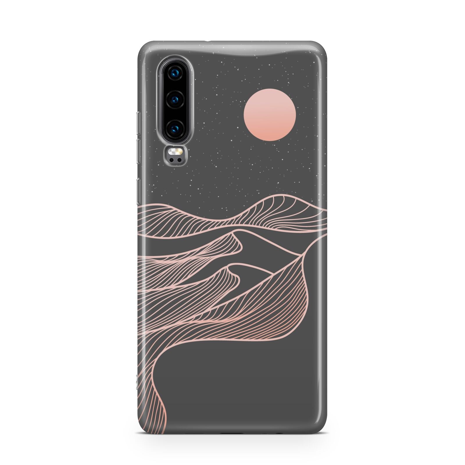Abstract Sunset Huawei P30 Phone Case