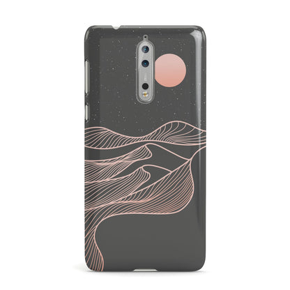 Abstract Sunset Nokia Case