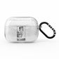 Ace of Swords Monochrome AirPods Pro Glitter Case