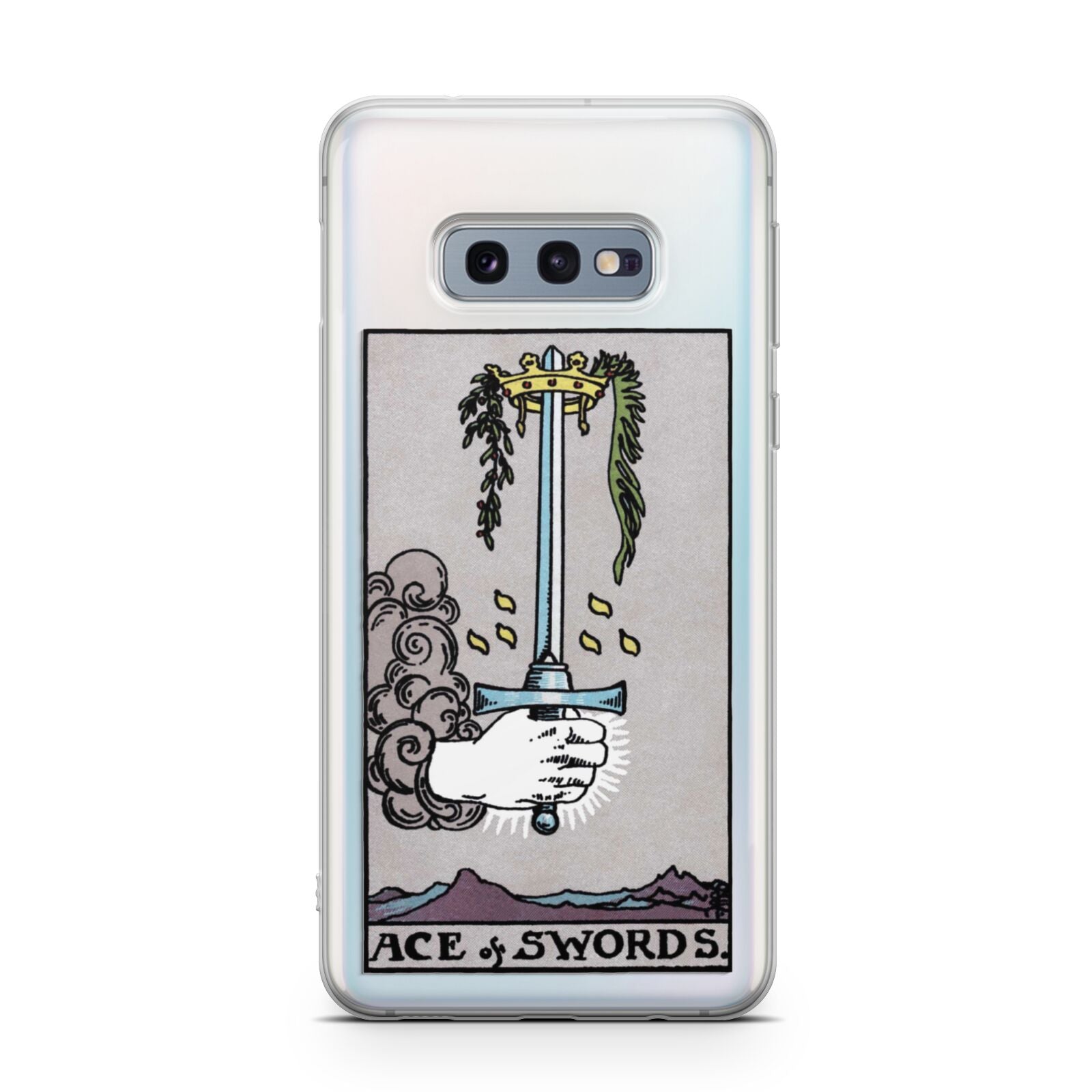 Ace of Swords Tarot Card Samsung Galaxy S10E Case