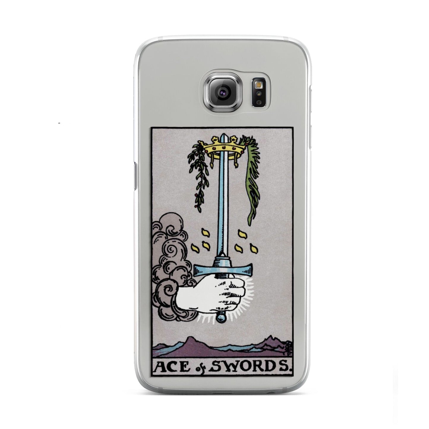 Ace of Swords Tarot Card Samsung Galaxy S6 Case
