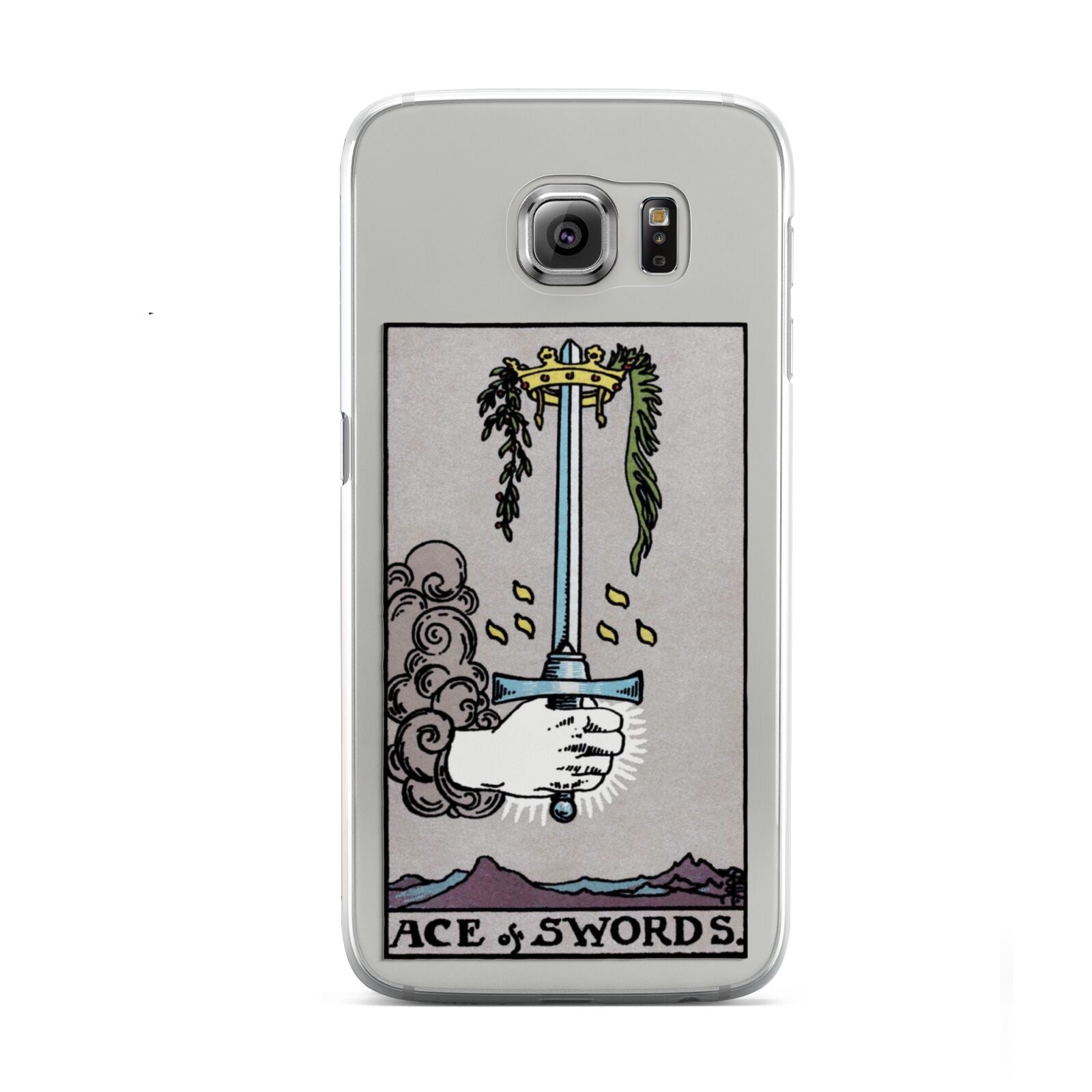 Ace of Swords Tarot Card Samsung Galaxy S6 Case