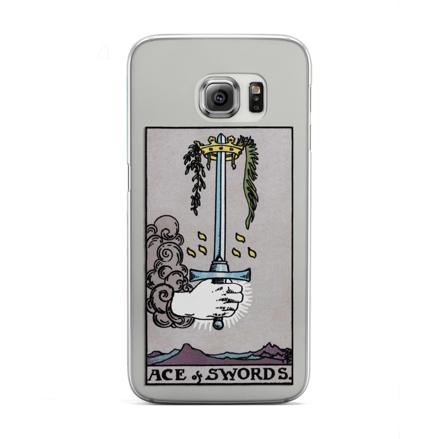 Ace of Swords Tarot Card Samsung Galaxy S6 Edge Case