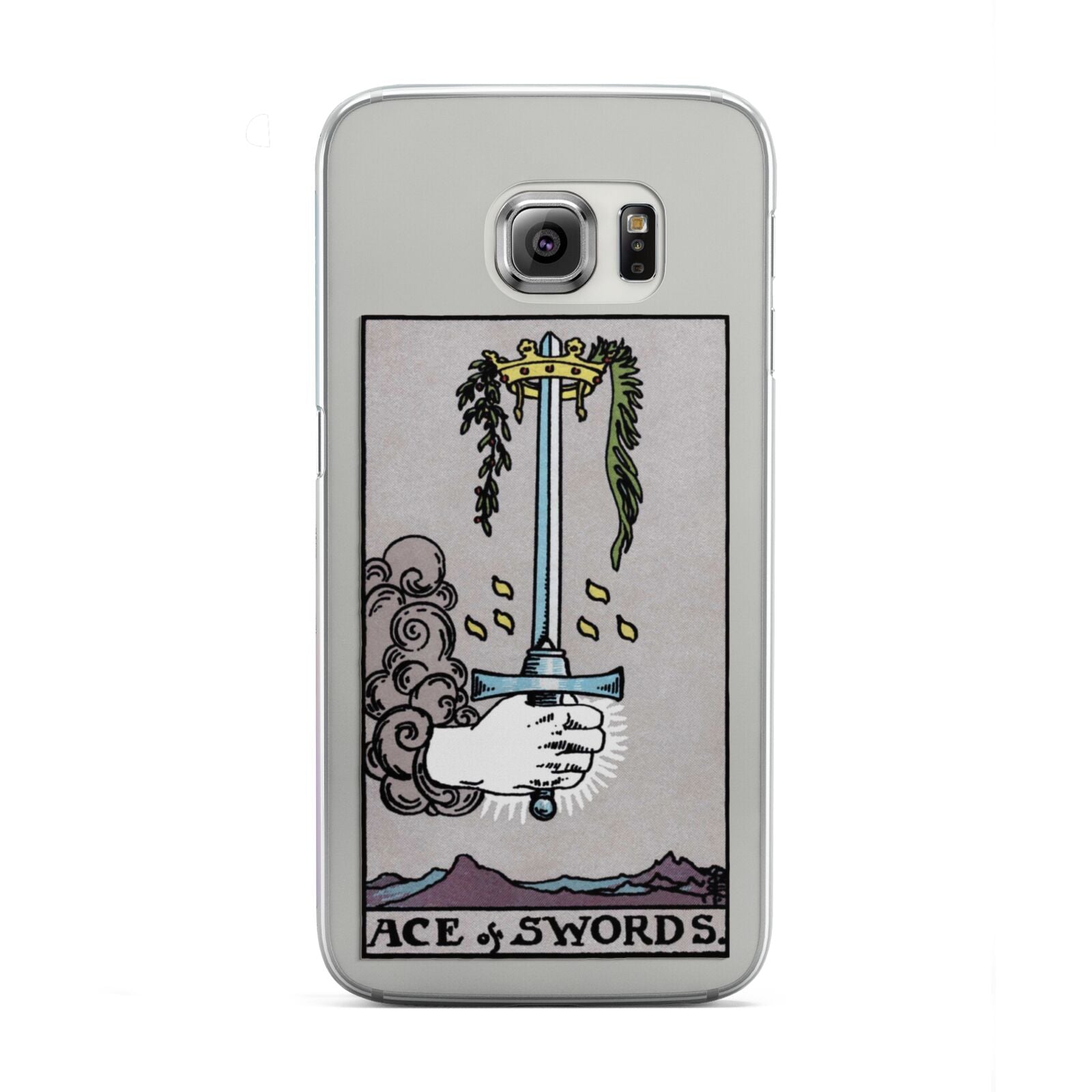 Ace of Swords Tarot Card Samsung Galaxy S6 Edge Case