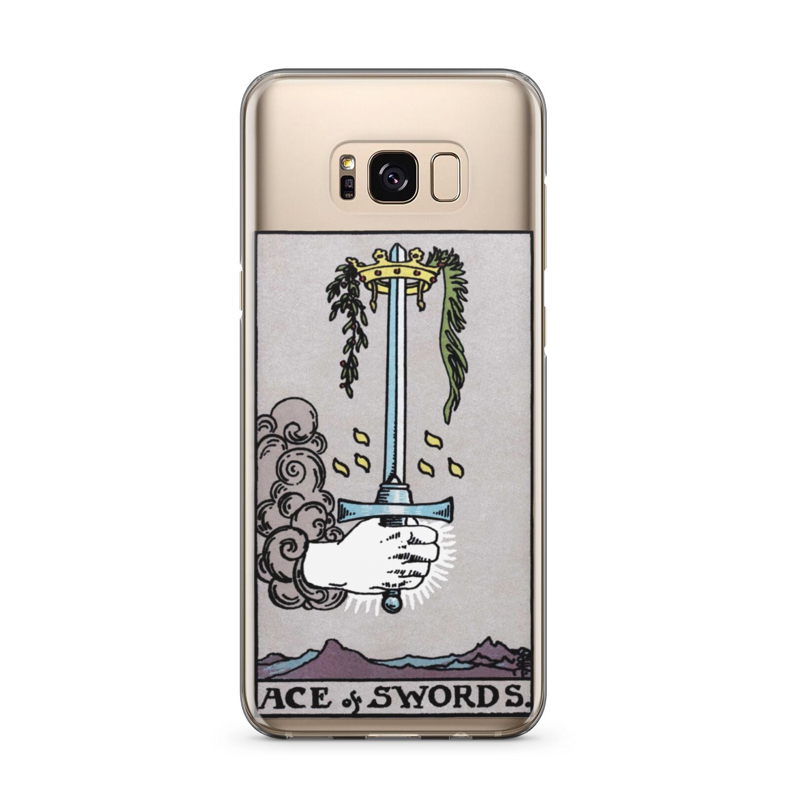 Ace of Swords Tarot Card Samsung Galaxy S8 Plus Case
