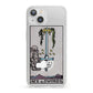 Ace of Swords Tarot Card iPhone 13 Clear Bumper Case