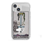 Ace of Swords Tarot Card iPhone 13 Mini TPU Impact Case with White Edges