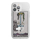 Ace of Swords Tarot Card iPhone 13 Pro Max TPU Impact Case with White Edges