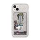Ace of Swords Tarot Card iPhone 14 Plus Glitter Tough Case Starlight