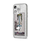 Ace of Swords Tarot Card iPhone 14 Pro Max Glitter Tough Case Silver Angled Image