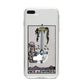 Ace of Swords Tarot Card iPhone 8 Plus Bumper Case on Silver iPhone
