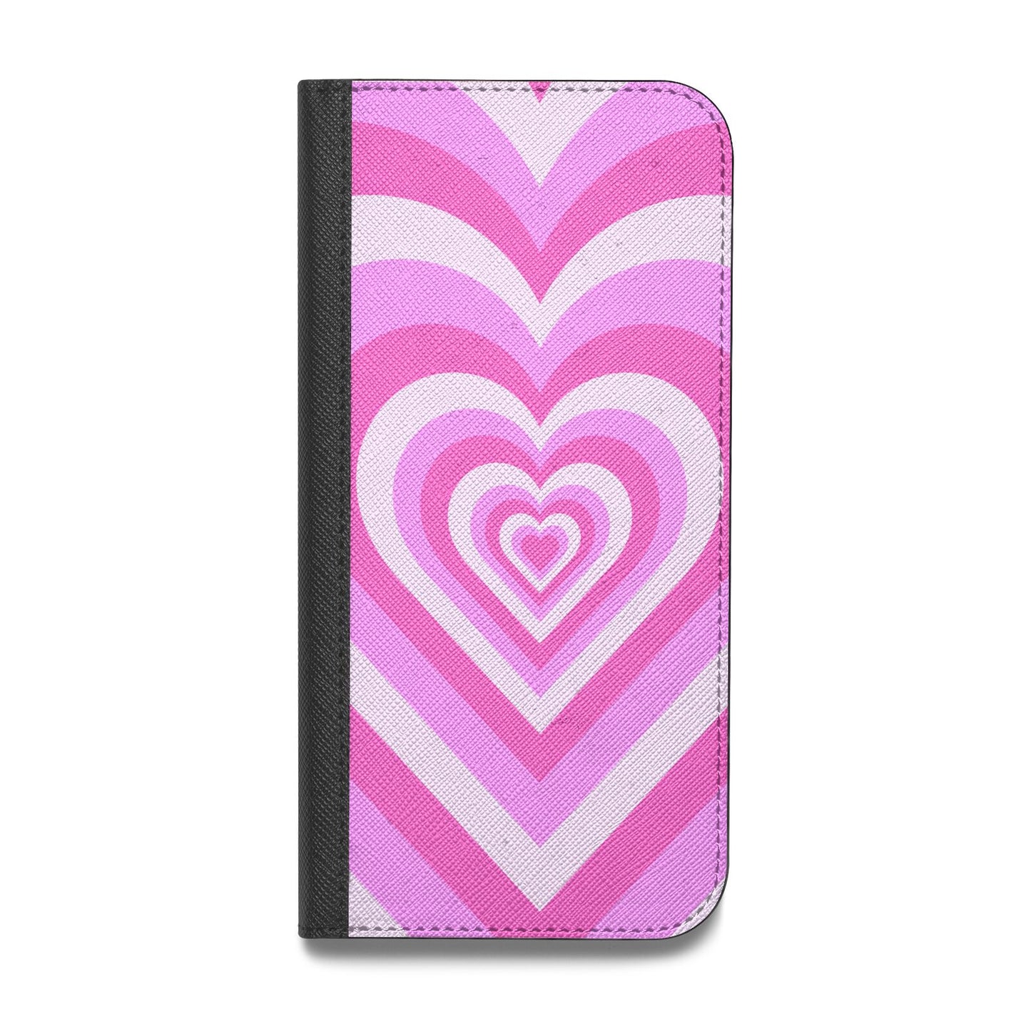 Aesthetic Heart Vegan Leather Flip Samsung Case