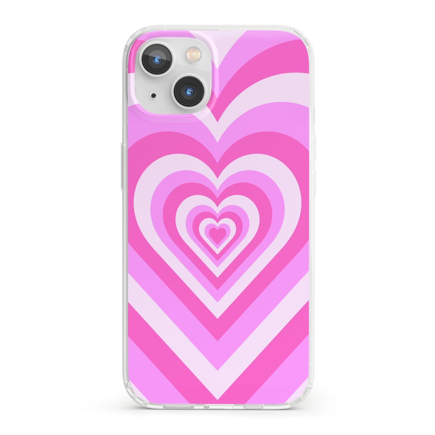 Aesthetic Heart iPhone 13 Clear Bumper Case