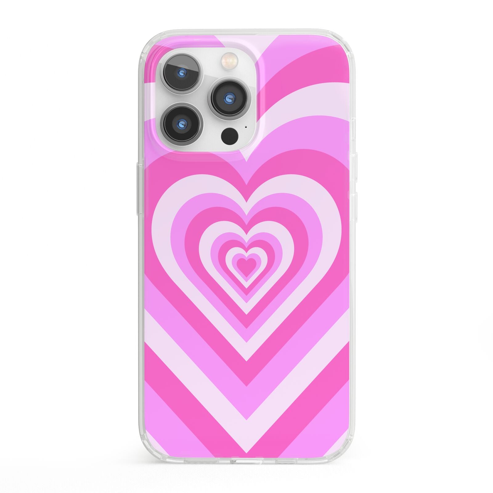 Aesthetic Heart iPhone 13 Pro Clear Bumper Case