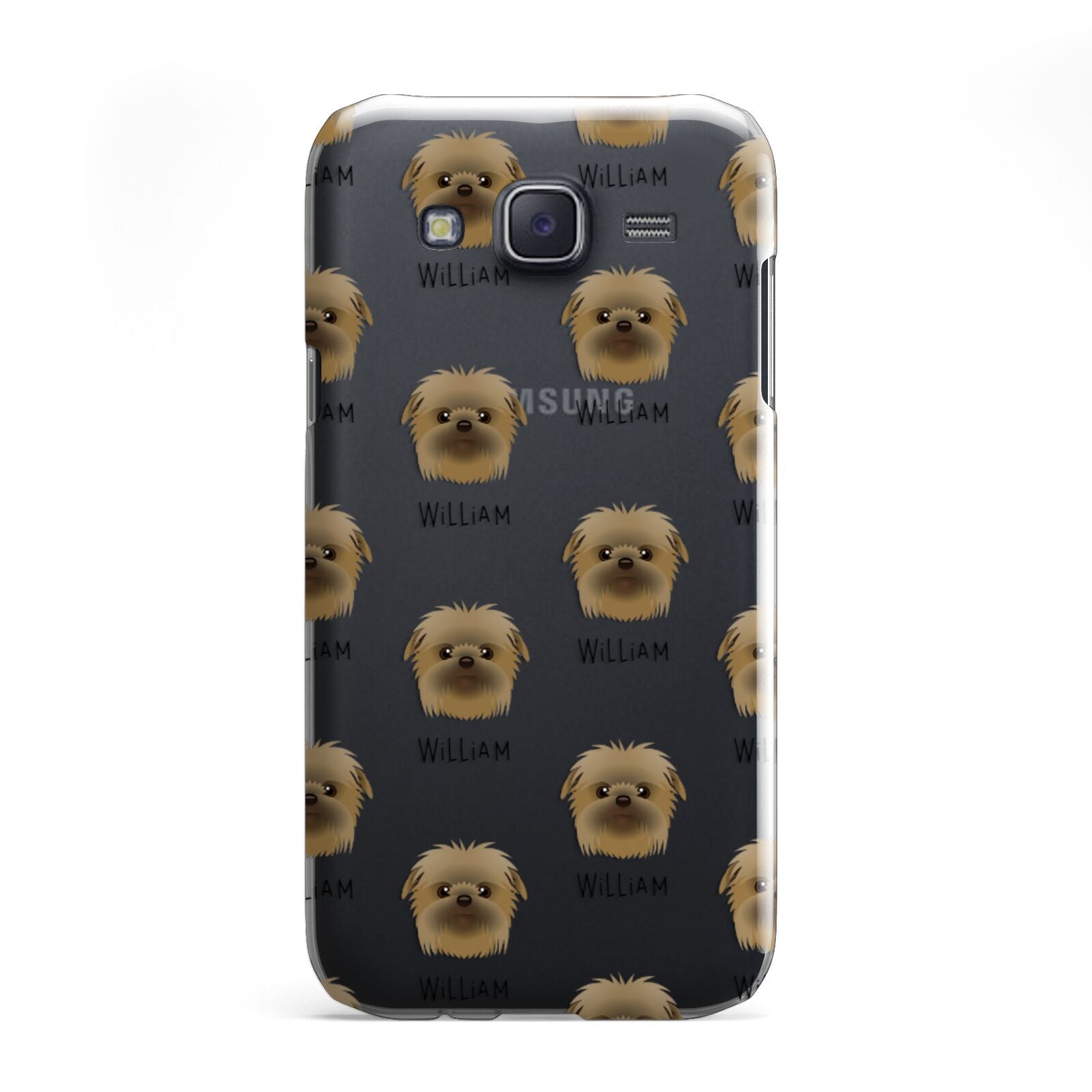 Affenpinscher Icon with Name Samsung Galaxy J5 Case