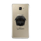 Affenpinscher Personalised Samsung Galaxy A9 2016 Case on gold phone