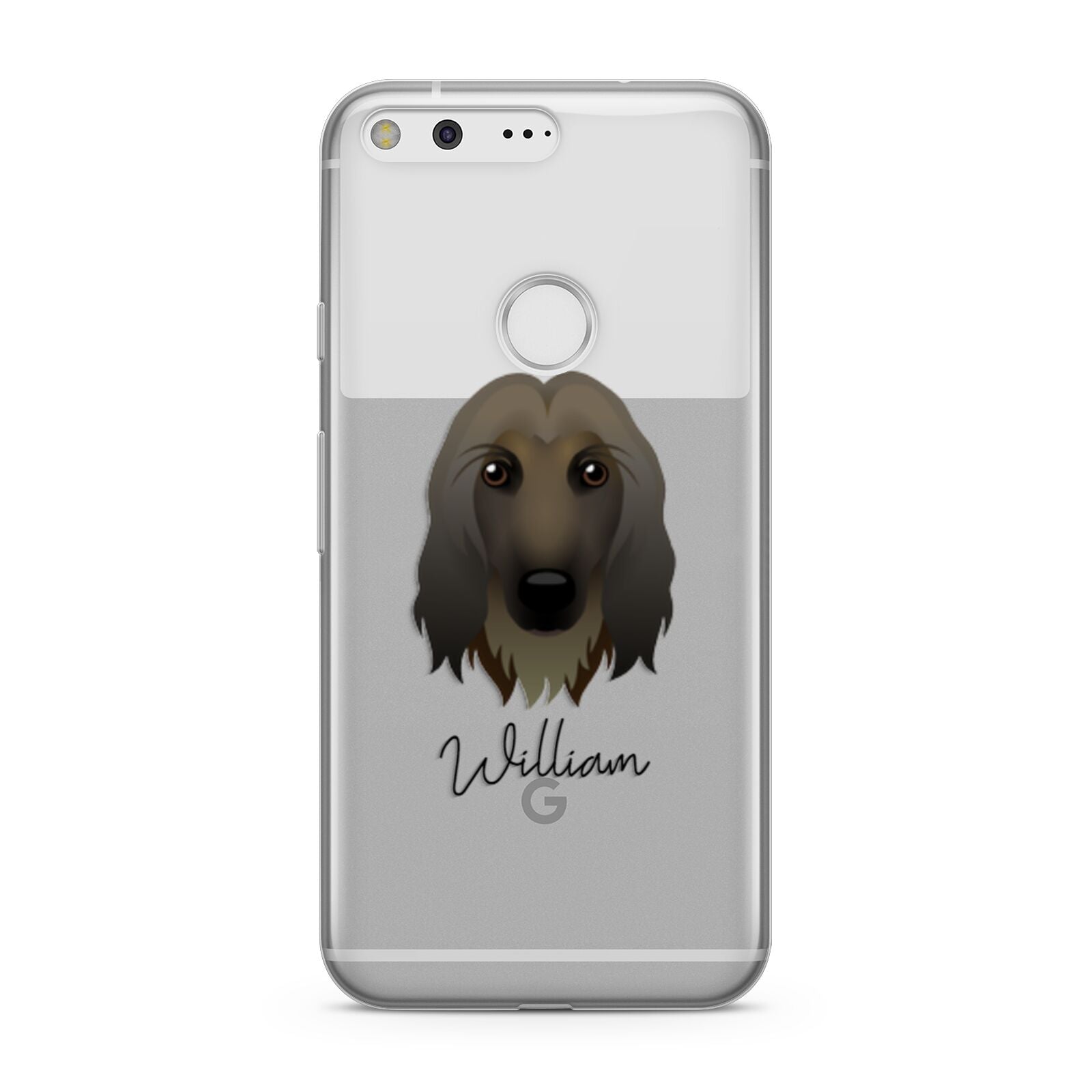 Afghan Hound Personalised Google Pixel Case
